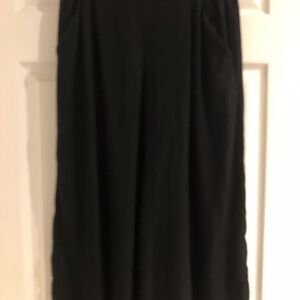 Sunday best black wide leg pants sz s